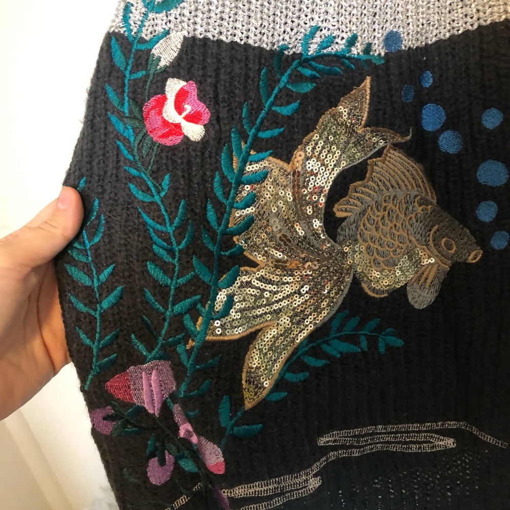 Embellished Anthro Cardi - Picture 4 of 8